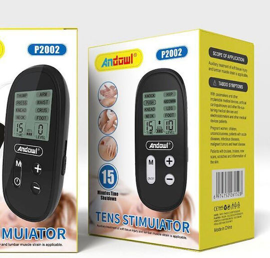 Andowl FDP2002 TENS Portable Muscle Stimulator