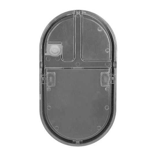 Orno Επιτοίχια Εξωτερική Πλαφονιέρα LED IP54 15W με Φυσικό Λευκό Φως 21.22x44εκ.