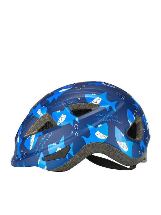 Abus Anuky 2.0 Ace Παιδικό Κράνος για Ποδήλατο Πόλης Blue Sharky