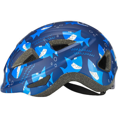 Abus Anuky 2.0 Ace Kids' Helmet for City Bike Blue Sharky