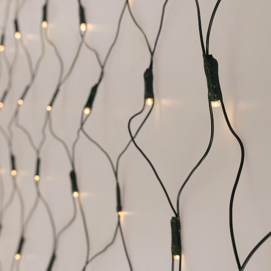 320 Светлини LED 3m. x 150бр Топъл бял тип Мрежа 1бр
