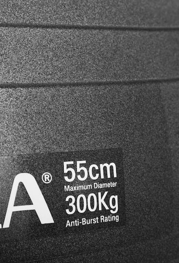 AMILA Ball Pilates 55cm 0.95kg in Black Color