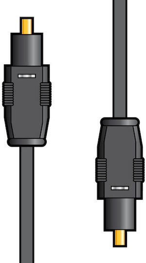 AvLink Optical Audio Cable TOS male - TOS male Μαύρο 5m (112.204UK)