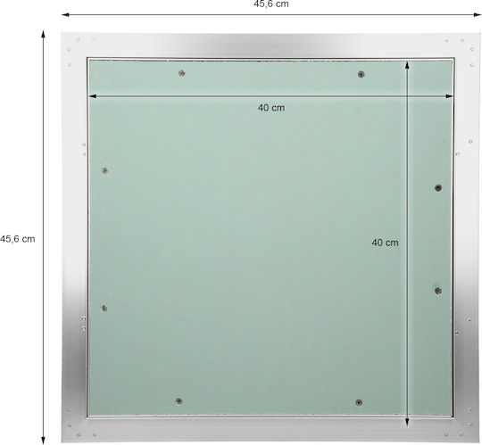 ECD Germany Θυρίδα Γυψοσανίδας 40x40cm 390000496