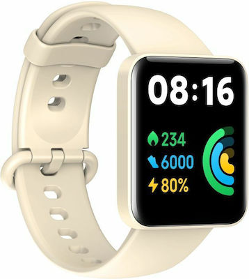 Xiaomi Poco Watch Waterproof with Heart Rate Monitor (Ivory)