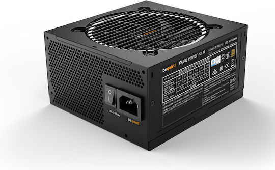 Be Quiet Pure Power 12 M 1200W Black Computer Power Supply Full Modular 80 Plus Gold