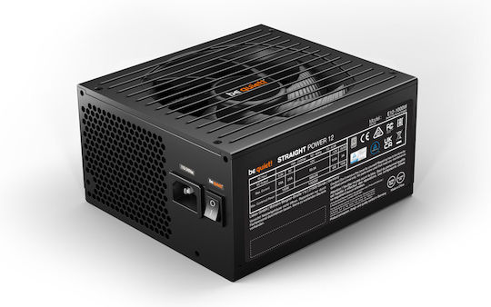 Be Quiet Straight Power 12 1000W Черен Компютърно захранване Пълен модул 80 Plus Platinum