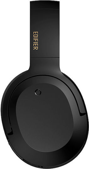 Edifier W820NB Plus Wireless / Wired Over Ear Headphones with 49 hours of Operation and Quick Charge Black