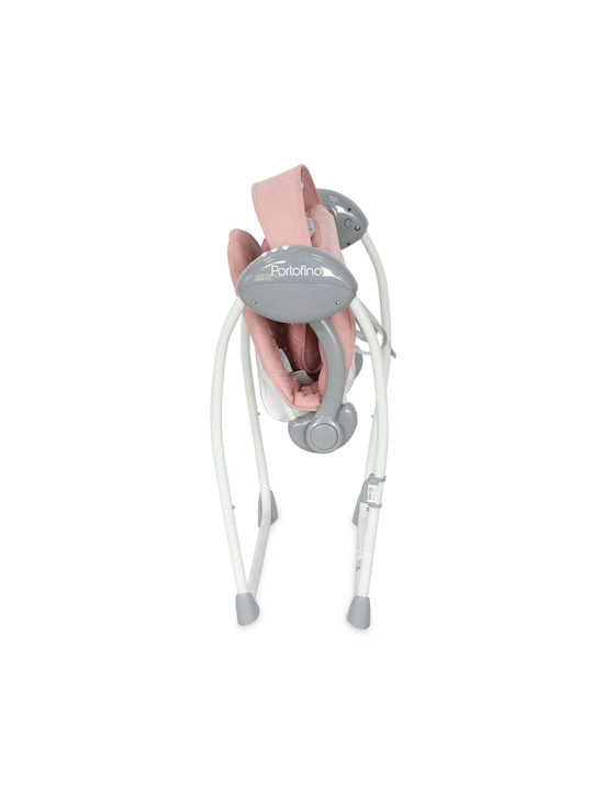 Lorelli Electric Baby Relax Swing Peach Beige Stars with Music Beige for Child up to 9kg