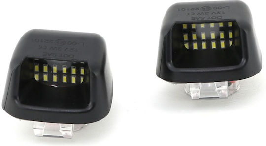 License Plate Lights for Nissan Navara 2pcs
