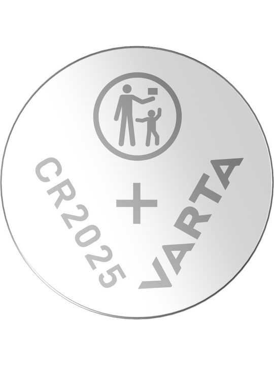 Varta Μπαταρίες Λιθίου Ρολογιών CR2025 3V 5τμχ
