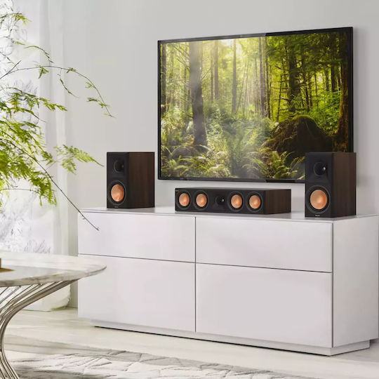 Klipsch RP-504C II RP-504C II Hi-Fi Говорител Централен 150W 4.5 Брой шофьори Ш81.4xД38.3xВ17.4см. Орехи