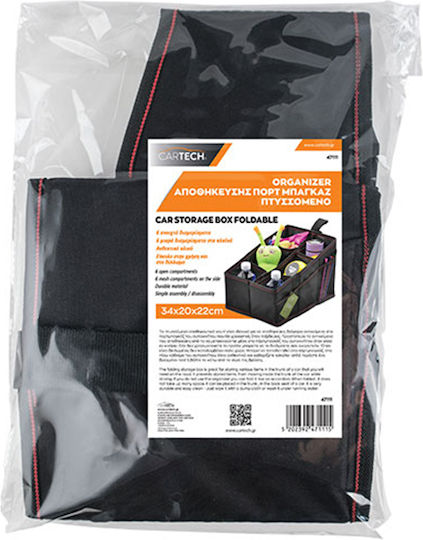 Cartech Organizator spațiu portbagaj auto 34x22x20cm