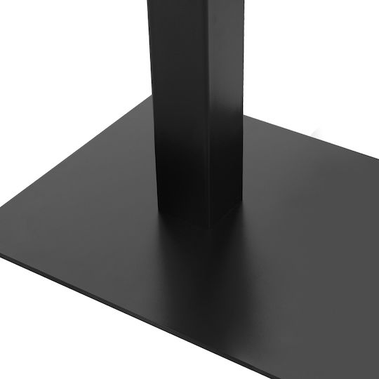 ML-Design Stand de masă din Lemn în Culoare Negru 70x72cm