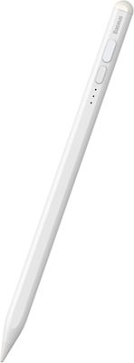 Baseus Smooth Writing Stylus with LED Indicators Digital with Palm Rejection White