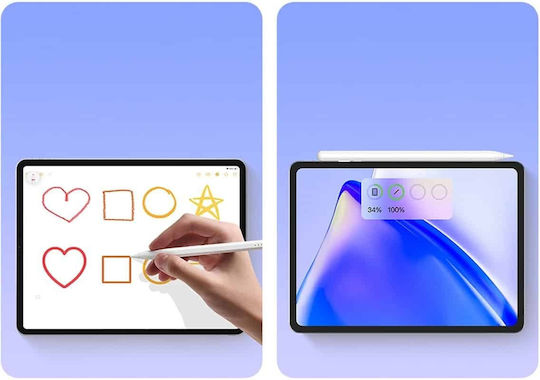 Baseus Smooth Writing 2 Active Digital Touch Stylus with Palm Rejection for iPad in White color SXBC060202