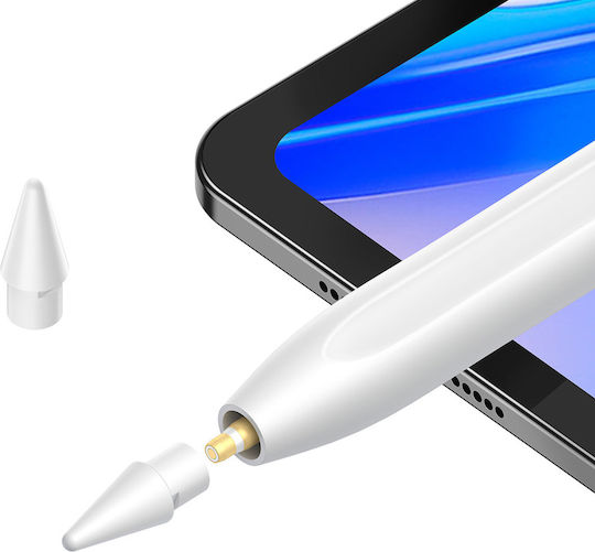 Baseus Smooth Writing 2 Digital Touch Stylus with Palm Rejection for iPad in White color SXBC060102