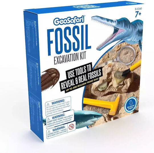 Educational Insights Κιτ Ανασκαφής Απολιθωμάτων STEM Joc Educațional Excavare de dinozauri pentru 3+ ani Ani