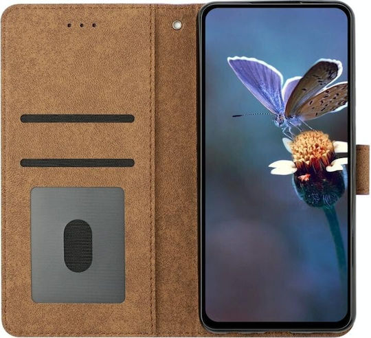 Butterflies Wallet Purple (TCL 40 SE)