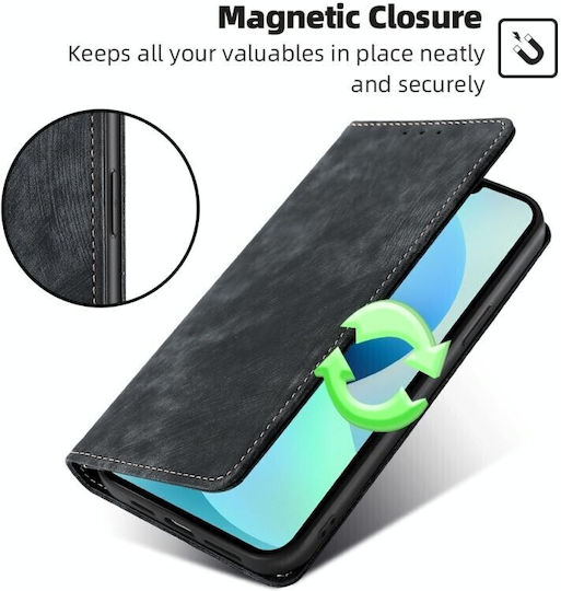 Brush Book Μαύρο (TCL 40 SE)