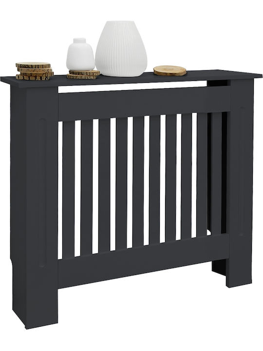 ML-Design MDF Gray Radiator Cover 78x19x82cm