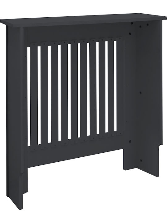 ML-Design MDF Gray Radiator Cover 78x19x82cm