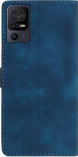 Butterfly Flower Wallet Μπλε (TCL 40 SE)