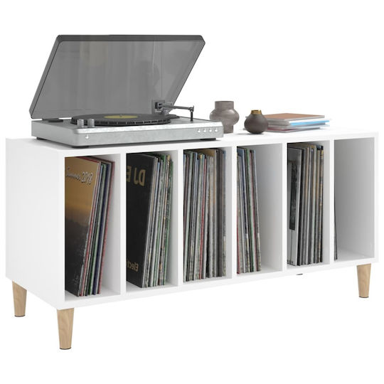 vidaXL Έπιπλο Hi-Fi Λευκό 38x100x48cm