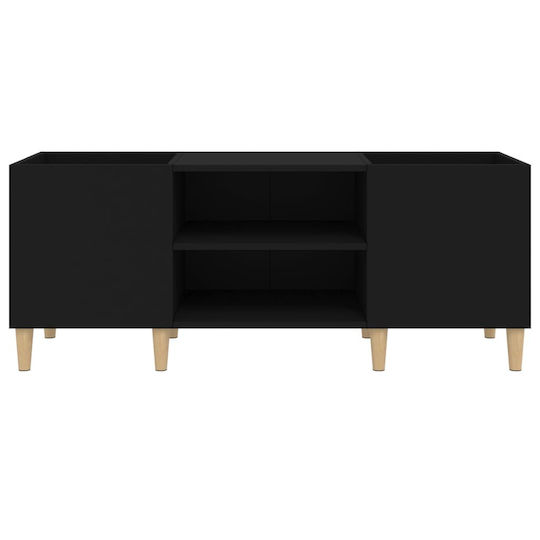 vidaXL Έπιπλο Hi-Fi Μαύρο 38x121x48cm