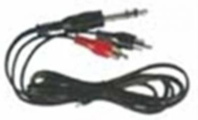 CR-148 Cablu 6,3 mm de sex masculin - 2x RCA de sex masculin 1.5m (CR-148)