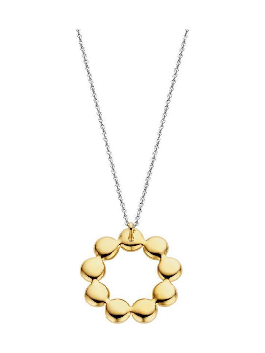 Ti Sento Charm aus Vergoldet Silber mit Perlen