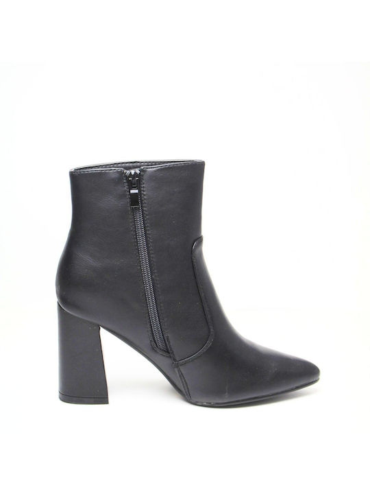 Alta Moda Leder Damen Knöchelstiefel Schwarz