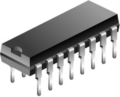 Integrated Circuit CD4017BE