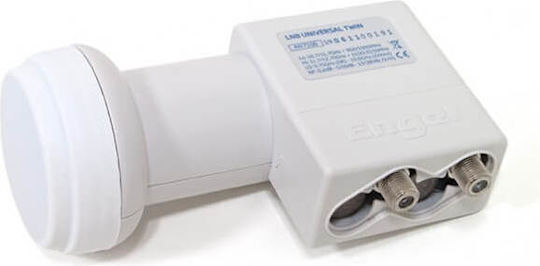 Engel LNB Twin 2 Outputs With Low Noise Limit 0.1dB