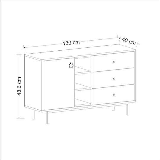 Σετ Επίπλων Bigio 001.C458351 3Stück