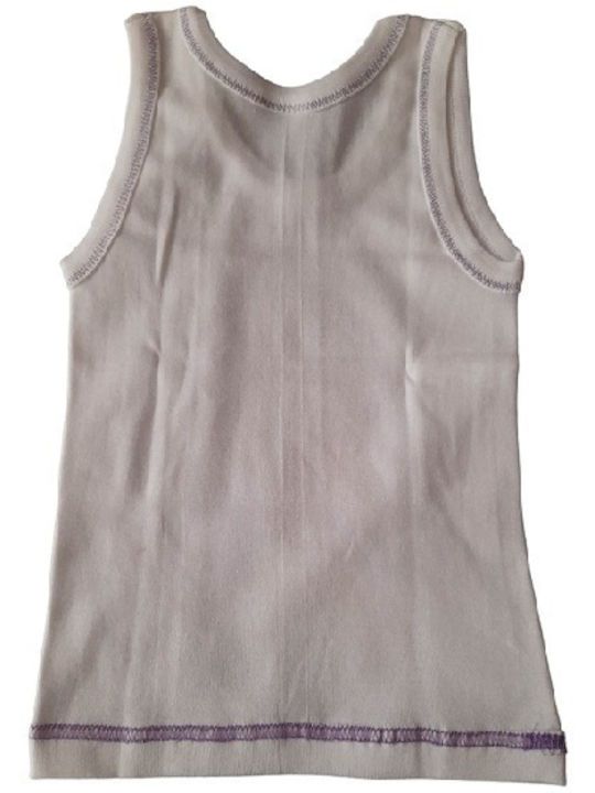 Bozer Kinder-Unterhemd Tank-Top Weiß