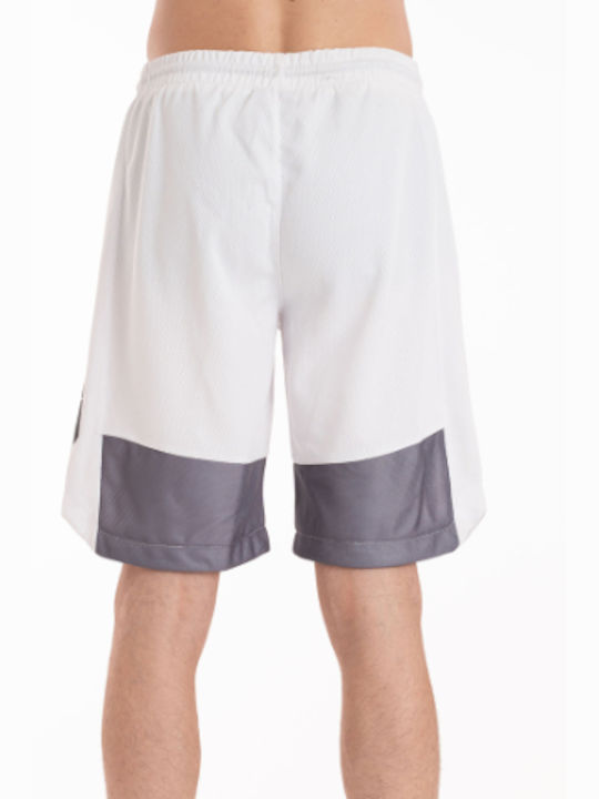 Magnetic North Sportliche Herrenshorts Weiß