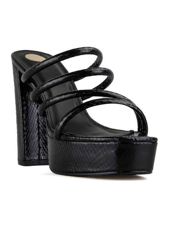 Sandalen Schwarz MLS-5200 (BLK)