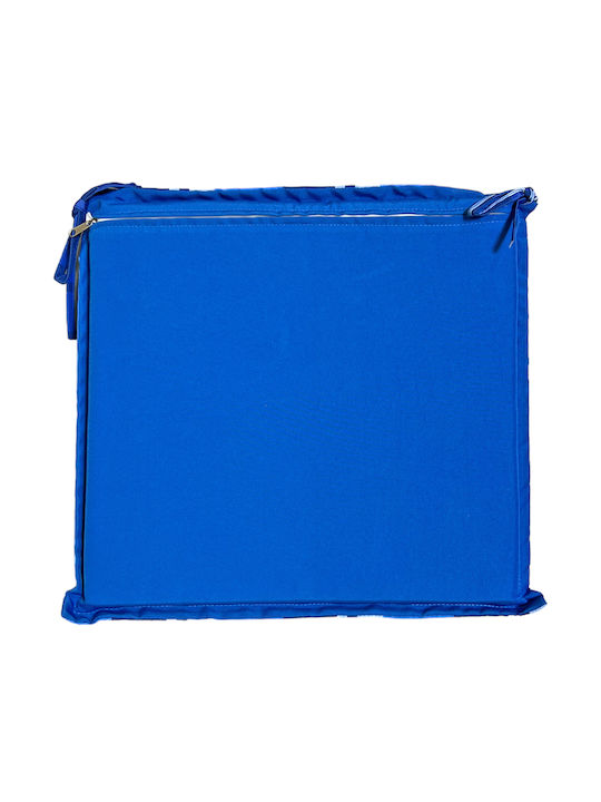 Mega Bazaar Wasserdicht Gartenstuhlkissen Blau 40x45cm.