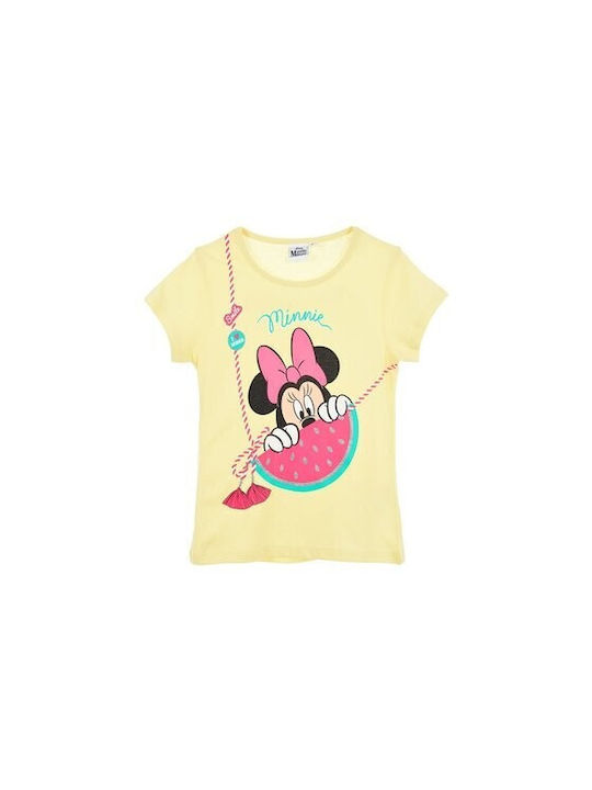 Disney Παιδικό T-shirt Κίτρινο