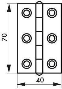 Thirard Stainless Steel Door Hinge