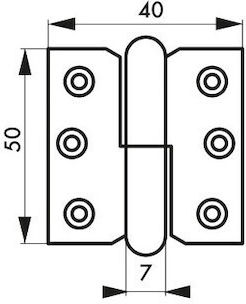 Thirard Stainless Steel Door Hinge