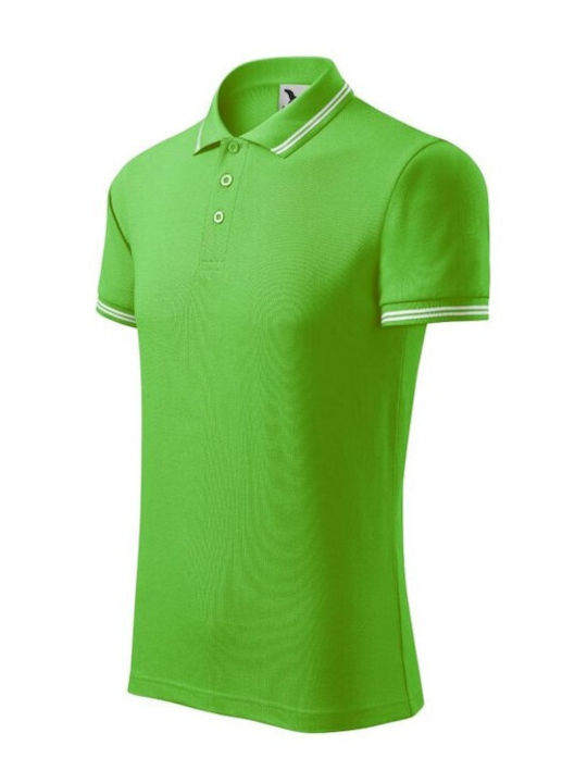 Malfini Men's Short Sleeve Promotional Blouse Green MLI-21992