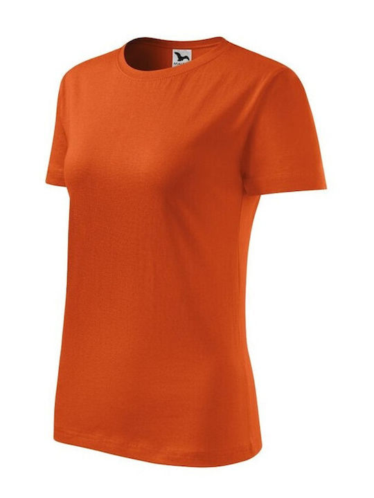 Malfini Werbe-T-Shirt in Orange Farbe