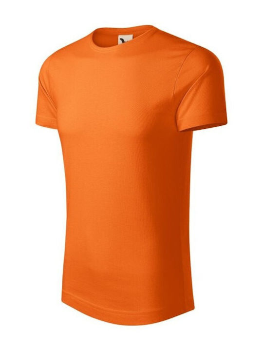 Malfini Werbe-T-Shirt in Orange Farbe