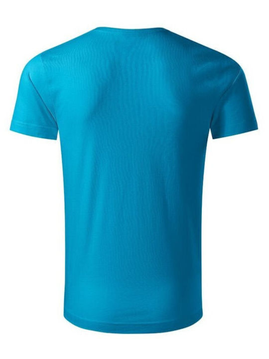 Malfini Men's Short Sleeve Promotional T-Shirt Turquoise