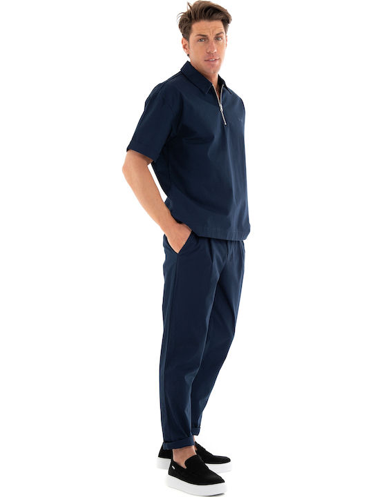 Ανδρικό Παντελόνι Chino Navy Μπλε
