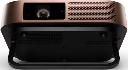 Viewsonic M2 Mini Projector DLP Full HD Λάμπας LED με Wi-Fi και Ενσωματωμένα Ηχεία Χάλκινος
