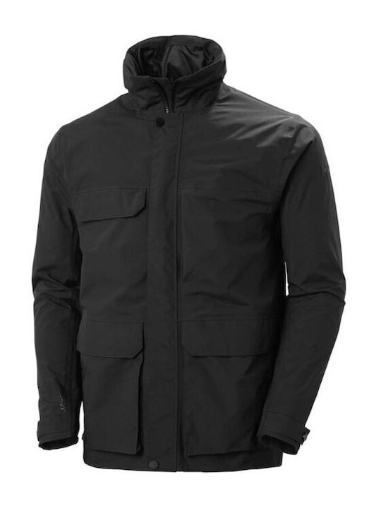 Helly Hansen Utility Men's Winter Jacket Waterproof Black