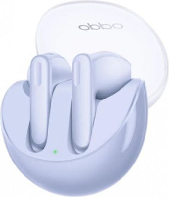 Oppo Enco Air3 Earbud Bluetooth Handsfree Earphones with Sweat Resistance and Charging Case Misty Purple